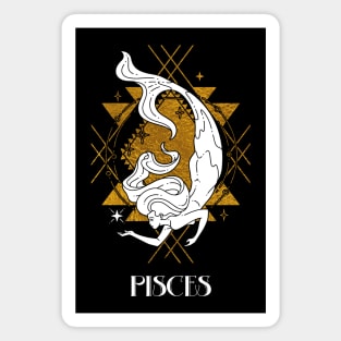 Pisces zodiac sign Magnet